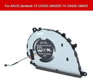 DC5V CPU fan DFS5K12214161N, 0.5A, 4-pin connector for 13 UX325 UM325S and 14 UX425J UM425IA laptops. DC5V CPU fan DFS5K12214161N, 0.5A, 4-pin connector for 13 UX325 UM325S and 14 UX425J UM425IA laptops.