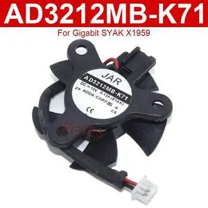 12V Graphics Card Cooler AD3212MB-K71 0.12A 2-pin Graphics Card Cooling Fan AD3212MB-K71 (SYAK) 12V Graphics Card Cooler AD3212MB-K71 0.12A 2-pin Graphics Card Cooling Fan AD3212MB-K71 (SYAK)