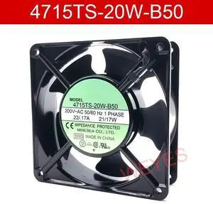 4715TS-20W-B50 200V 50/60HZ 21/17W Cooling Fan 4715TS-20W-B50 200V 50/60HZ 21/17W Cooling Fan