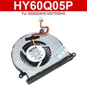 HY60Q05P 0.25A 4-pin CPU cooler with 5V blower for MD6005HS, MD7505HS, UI47, U45, and UI43 CPUs. HY60Q05P 0.25A 4-pin CPU cooler with 5V blower for MD6005HS, MD7505HS, UI47, U45, and UI43 CPUs.