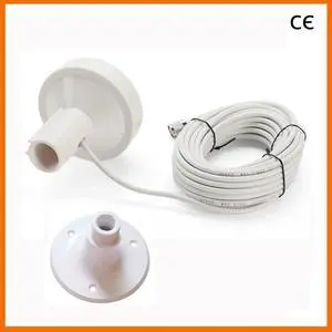 GA-015 Marine GPS Receiver Antenna with 10-meter cable and antenna bracket, suitable for GPSMAP marine navigation (BNC connector). GA-015 Marine GPS Receiver Antenna with 10-meter cable and antenna bracket, suitable for GPSMAP marine navigation (BNC connector).