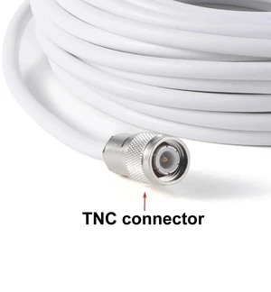 One marine GPS antenna for yachts, with a 10-meter cable, BNC male connector, RF cable, 10-meter RG-59 TNC connector, IPX6 waterproof rating (PA-05T TNC). One marine GPS antenna for yachts, with a 10-meter cable, BNC male connector, RF cable, 10-meter RG-59 TNC connector, IPX6 waterproof rating (PA-05T TNC).