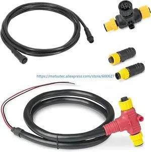 The NMEA 2000 Starter Kit for N2K Networks includes backbone cables, branch cables, single T-connector kits, and terminators. The NMEA 2000 Starter Kit for N2K Networks includes backbone cables, branch cables, single T-connector kits, and terminators.