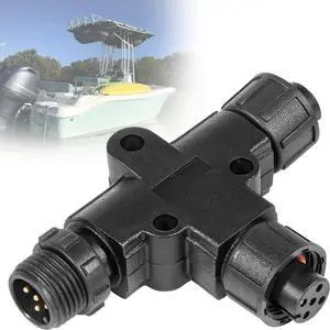 2000 N2k T-type connector, 5-pin, IP67 waterproof, suitable for marine/yacht accessories. 2000 N2k T-type connector, 5-pin, IP67 waterproof, suitable for marine/yacht accessories.