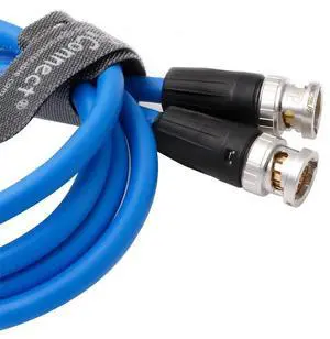12G High-Definition SDI Cable, BNC Male-to-Male Straight 75 Ohm Coaxial Cable, Precision Video Cable, Blue, 10 Meters 12G High-Definition SDI Cable, BNC Male-to-Male Straight 75 Ohm Coaxial Cable, Precision Video Cable, Blue, 10 Meters