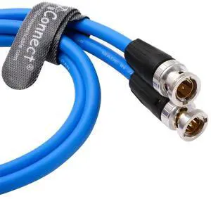 12G High-Definition SDI Cable, BNC Male-to-Male Straight 75 Ohm Coaxial Cable, Precision Video Cable, Blue, 5 Meters 12G High-Definition SDI Cable, BNC Male-to-Male Straight 75 Ohm Coaxial Cable, Precision Video Cable, Blue, 5 Meters