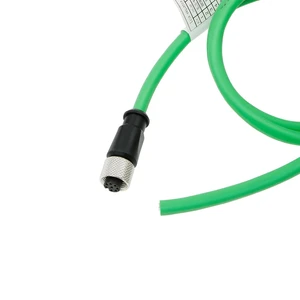M12 Type A 8-pin female cable, shielded cable for aviation sensors, suitable for industrial cameras, automation equipment, networks, etc. (3M) M12 Type A 8-pin female cable, shielded cable for aviation sensors, suitable for industrial cameras, automation equipment, networks, etc. (3M)