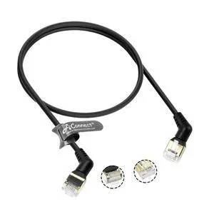 Ultra-thin 360° rotating Cat8 Ethernet cable, high-speed 40Gbps RJ45 cable, suitable for gaming PCs, laptops, and TVs (50CM). Ultra-thin 360° rotating Cat8 Ethernet cable, high-speed 40Gbps RJ45 cable, suitable for gaming PCs, laptops, and TVs (50CM).
