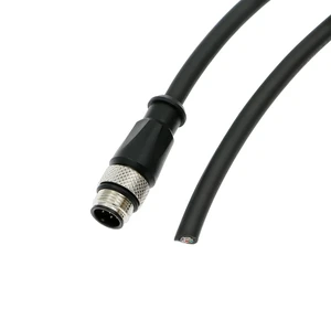 M12 Type A 8-pin DIY connector for aviation sensors, waterproof and electrically shielded cable, suitable for industrial cameras (10M). M12 Type A 8-pin DIY connector for aviation sensors, waterproof and electrically shielded cable, suitable for industrial cameras (10M).