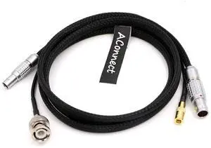 Main cable for joysticks, with BNC-SMB connector, BNC male to SMB female, 1B 8-pin to 0B 7-pin cable kit K2.0014805, 43 inches (110 cm). Main cable for joysticks, with BNC-SMB connector, BNC male to SMB female, 1B 8-pin to 0B 7-pin cable kit K2.0014805, 43 inches (110 cm).