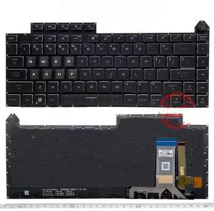 US version color backlit keyboard for G614 G614J G614JU G614JV G614JI US version color backlit keyboard for G614 G614J G614JU G614JV G614JI