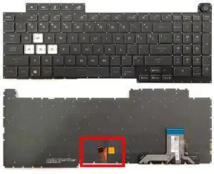 US keyboard for G733, G733Q, G733C, G733P, and G733Z laptops US keyboard for G733, G733Q, G733C, G733P, and G733Z laptops