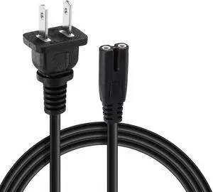 10FT TV Power Cord 2 Prong AC Wall Plug Compatible with 43" 50" 55" 65" 75" 4-Series Omni Series 4K UHD Smart Cable(10FT) 10FT TV Power Cord 2 Prong AC Wall Plug Compatible with 43" 50" 55" 65" 75" 4-Series Omni Series 4K UHD Smart Cable(10FT)