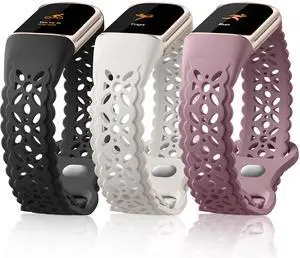 Compatible with Charge 6 Bands for Women/Bands, Stylish Lace Floral Pattern Soft Breathable Sport Bands Waterproof Replacement Wristband for Charge 5/ Charge 6 Compatible with Charge 6 Bands for Women/Bands, Stylish Lace Floral Pattern Soft Breathable Sport Bands Waterproof Replacement Wristband for Charge 5/ Charge 6