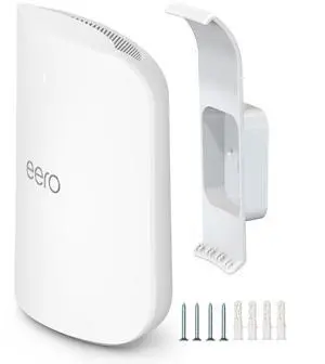 Wall Mount Holder, No Messy Wires, Space Saving, Wall Stand Bracket Compatible with Tri-Band Mesh WiFi System (1 Pack) Wall Mount Holder, No Messy Wires, Space Saving, Wall Stand Bracket Compatible with Tri-Band Mesh WiFi System (1 Pack)