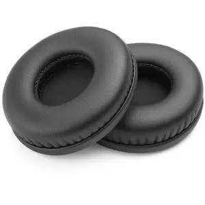 Ear Pad for Headset Headband - Soft Memory Foam with Leatherette Earpiece Cover, 2-Pack, Replacement for Ear Cushions Ear Pad for Headset Headband - Soft Memory Foam with Leatherette Earpiece Cover, 2-Pack, Replacement for Ear Cushions