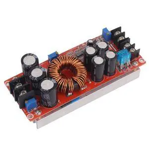 1200W 20A DC Converter Boost Car Step-up Power Supply Module Adjustable Voltage Converter 8-60V to 12-83V 1200W 20A DC Converter Boost Car Step-up Power Supply Module Adjustable Voltage Converter 8-60V to 12-83V