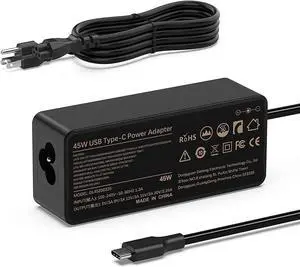 45W USB Type C AC Adapter Compatible with Chromebook X360 11 13 14 14A 11 11A G5 G6 G7 G8 EE Spectre X360 13 Elite X2 Laptop USB C Power Cord 45W USB Type C AC Adapter Compatible with Chromebook X360 11 13 14 14A 11 11A G5 G6 G7 G8 EE Spectre X360 13 Elite X2 Laptop USB C Power Cord