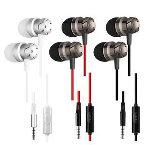 3 Packs Earphone with Remote & Microphone, in Ear Stereo Sound Noise Isolating Tangle Free for Smartphones, Laptops, Gaming, Fits 3.5mm Interface Device 3 Packs Earphone with Remote & Microphone, in Ear Stereo Sound Noise Isolating Tangle Free for Smartphones, Laptops, Gaming, Fits 3.5mm Interface Device
