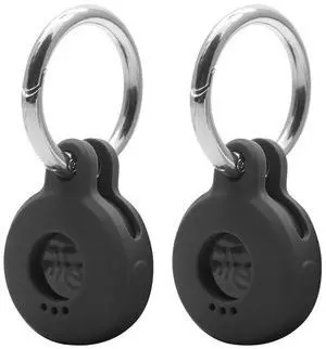 Case for Sticker (2022) 2-Pack. Small Bluetooth Tracker Cover, Protective Holder for Remote Finder and Item Locator, Pets Dog Cat Collar Accessories Black+Black Case for Sticker (2022) 2-Pack. Small Bluetooth Tracker Cover, Protective Holder for Remote Finder and Item Locator, Pets Dog Cat Collar Accessories Black+Black