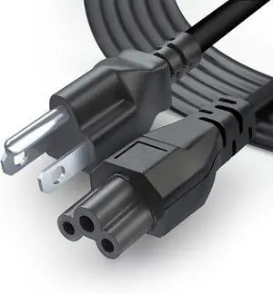 Standard 3ft 3 Prong AC Laptop Power Cord 125 Volts Replacemenet C5 Charger Cable for Laptop, Notebook, Monitors, Projectors, Scanners Standard 3ft 3 Prong AC Laptop Power Cord 125 Volts Replacemenet C5 Charger Cable for Laptop, Notebook, Monitors, Projectors, Scanners