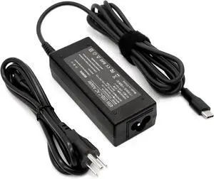 USB Type C Replacement for 45W Chromebook Charger Compatible with HP Chromebook 14 X360 USB C Power Supply Adapter USB Type C Replacement for 45W Chromebook Charger Compatible with HP Chromebook 14 X360 USB C Power Supply Adapter