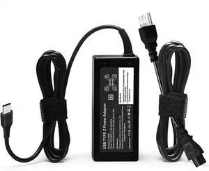 Replacement for 65W Dell Laptop Charger USB-C;Compatible with Dell Latitude/Chromebook/XPS 65 Watt USB Type C AC Power Adapter Cord Replacement for 65W Dell Laptop Charger USB-C;Compatible with Dell Latitude/Chromebook/XPS 65 Watt USB Type C AC Power Adapter Cord
