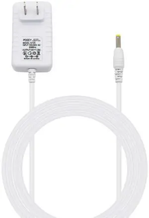 White Power Cord Replacement for Alexa Dot 3rd Gen, Dot 4th Gen, Dot 5th Gen 2022, Echo Pop 15W Power Adapter Charger White Power Cord Replacement for Alexa Dot 3rd Gen, Dot 4th Gen, Dot 5th Gen 2022, Echo Pop 15W Power Adapter Charger