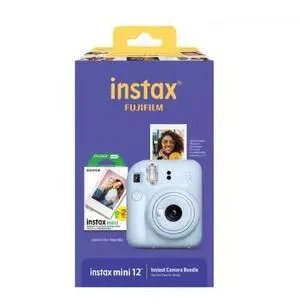 Instax Mini 12 Instant Camera with Bonus Film, 20 Sheets - Blue (Blue) Instax Mini 12 Instant Camera with Bonus Film, 20 Sheets - Blue (Blue)
