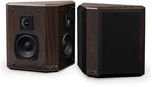 Elite High Definition 2-Way Bipolar Surround Speakers for Wide Dispersion Surround Sound in Home Theater Systems - Natural Walnut/Pair (SXBP2W) Elite High Definition 2-Way Bipolar Surround Speakers for Wide Dispersion Surround Sound in Home Theater Systems - Natural Walnut/Pair (SXBP2W)