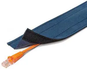3" Wide Dura Race Carpet Cord Cover Cable Protector Hook and Loop Wire Concealer - 50 Feet - Blue 3" Wide Dura Race Carpet Cord Cover Cable Protector Hook and Loop Wire Concealer - 50 Feet - Blue
