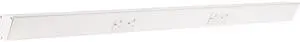 Task Lighting TR Series Angle Power Strip, 36 inch, 2 Dual Receptacles, White Task Lighting TR Series Angle Power Strip, 36 inch, 2 Dual Receptacles, White