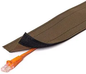 5" Wide Dura Race Carpet Cord Cover Cable Protector Hook and Loop Wire Concealer - 25 Feet - Brown 5" Wide Dura Race Carpet Cord Cover Cable Protector Hook and Loop Wire Concealer - 25 Feet - Brown