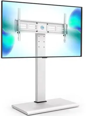 Iron Base Universal Floor TV Stand with Swivel Mount Space Saving for 50-85 Inch LED LCD OLED Plasma Flat Panel or Curved Screen TVs Iron Base Universal Floor TV Stand with Swivel Mount Space Saving for 50-85 Inch LED LCD OLED Plasma Flat Panel or Curved Screen TVs
