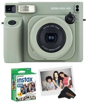INSTAX Wide 400 Instant Camera - Sage Green (Camera w/Wide Twin Pack) INSTAX Wide 400 Instant Camera - Sage Green (Camera w/Wide Twin Pack)