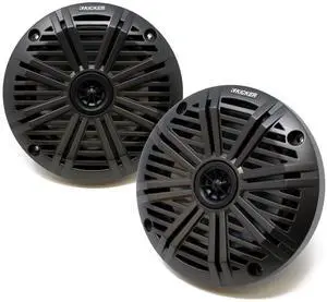 KM614 6.5" OEM Replacement Marine Speakers with Charcoal Salt Water Grills - 1 Pair, 2 Speakers KM614 6.5" OEM Replacement Marine Speakers with Charcoal Salt Water Grills - 1 Pair, 2 Speakers
