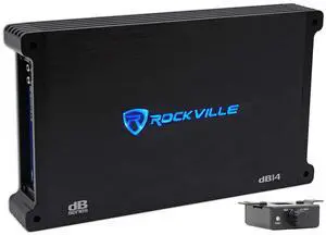 dB14 Mono Car Amplifier, 4000W, Class-D, Dyno-Certified, Subsonic Filter, EQ, Crossover, Bass Remote, Perfect for Subwoofers, and Car Audio dB14 Mono Car Amplifier, 4000W, Class-D, Dyno-Certified, Subsonic Filter, EQ, Crossover, Bass Remote, Perfect for Subwoofers, and Car Audio