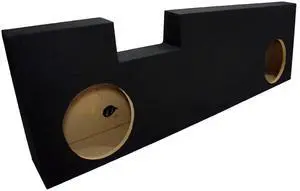 Compatible with Ford F250 or F350 Super Crew Cab Truck 2001-2014 Dual 10" Subwoofer Sub Box Speaker Enclosure Compatible with Ford F250 or F350 Super Crew Cab Truck 2001-2014 Dual 10" Subwoofer Sub Box Speaker Enclosure