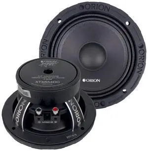 XTR XTX654DC High Efficiency 6.5" Mid-Range Dust Cap Loudspeakers, 1400W Max Power, 350W RMS, 4 Ohm, 1.5" Voice Coil - Pro Car Audio Stereo, Midrange Speakers (Pair) XTR XTX654DC High Efficiency 6.5" Mid-Range Dust Cap Loudspeakers, 1400W Max Power, 350W RMS, 4 Ohm, 1.5" Voice Coil - Pro Car Audio Stereo, Midrange Speakers (Pair)