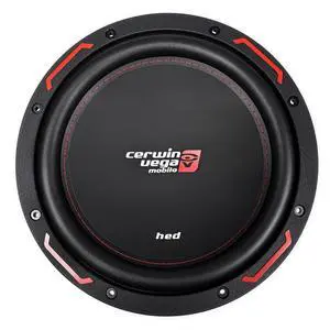 Cerwin Vega H7104D 10" 4 1200W Dual Voice Coil Subwoofer HED Series Black Single Cerwin Vega H7104D 10" 4 1200W Dual Voice Coil Subwoofer HED Series Black Single
