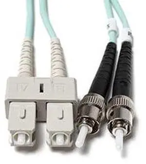 OM3 SC ST Plenum Duplex Fiber Optic Cable 10G Multimode 50/125-85 Meter | Length Options: 0.5M-300M OM3 SC ST Plenum Duplex Fiber Optic Cable 10G Multimode 50/125-85 Meter | Length Options: 0.5M-300M