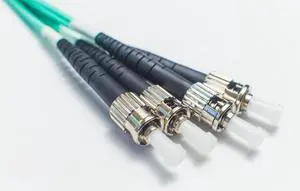 OM3 ST ST Plenum Duplex Fiber Optic Cable 10G Multimode 50/125-65 Meter | Length Options: 0.5M-300M OM3 ST ST Plenum Duplex Fiber Optic Cable 10G Multimode 50/125-65 Meter | Length Options: 0.5M-300M