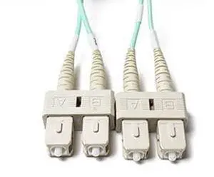 SC SC OM3 Plenum Fiber Optic Patch Cable Flame-Rated OFNP Corning Glass | 60.0m (196.9ft) | Fire-Safe for Ceiling Runs, Office Racks, Air-Handling Spaces | Length Options: 0.5M-300M SC SC OM3 Plenum Fiber Optic Patch Cable Flame-Rated OFNP Corning Glass | 60.0m (196.9ft) | Fire-Safe for Ceiling Runs, Office Racks, Air-Handling Spaces | Length Options: 0.5M-300M
