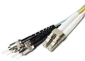 55M OM3 LC ST Fiber Optic Cable | Plenum 10Gb Duplex LC - ST Multimode 50/125 Jumper 55 Meter (180.44ft) | Made in USA | Length Options: 0.5M-300M 55M OM3 LC ST Fiber Optic Cable | Plenum 10Gb Duplex LC - ST Multimode 50/125 Jumper 55 Meter (180.44ft) | Made in USA | Length Options: 0.5M-300M