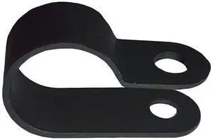 1/2" Heavy Duty Nylon Cable Clamps Mouting Wire Clips - 1000pcs | Black 1/2" Heavy Duty Nylon Cable Clamps Mouting Wire Clips - 1000pcs | Black