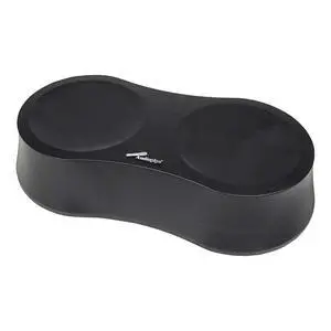 Nippon ISPODWD280BLK 8 in. PIPEMAN Dual Rear Deck Wood Speaker POD Black Nippon ISPODWD280BLK 8 in. PIPEMAN Dual Rear Deck Wood Speaker POD Black