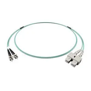LC-ST OM3 Fiber Patch Cable - 10Gb Duplex 50/125µm Multimode Corning Glass | 40M (131.23ft) | Bulk Networking, Data Centers, Telecom, Enterprise Applications | Lengths: 0.5M-300M LC-ST OM3 Fiber Patch Cable - 10Gb Duplex 50/125µm Multimode Corning Glass | 40M (131.23ft) | Bulk Networking, Data Centers, Telecom, Enterprise Applications | Lengths: 0.5M-300M