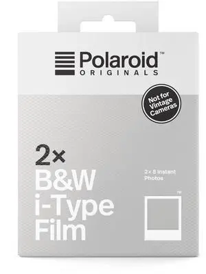 Originals Instant B&W Film for i-Type - Double Pack, White (4838) Originals Instant B&W Film for i-Type - Double Pack, White (4838)