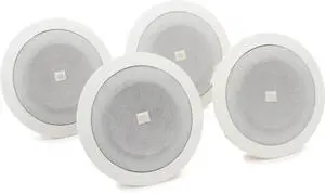 Professional 8124 Full-range 4-inch In-Ceiling Loudspeaker, White. Pack of 4 Professional 8124 Full-range 4-inch In-Ceiling Loudspeaker, White. Pack of 4