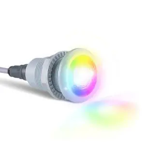 S.R.Smith Treo Micro LED Pool Light 12 Volt White or Color Changing Underwater Lighting for Inground Pools and Spas Compatible with PoolLUX Light Control S.R.Smith Treo Micro LED Pool Light 12 Volt White or Color Changing Underwater Lighting for Inground Pools and Spas Compatible with PoolLUX Light Control